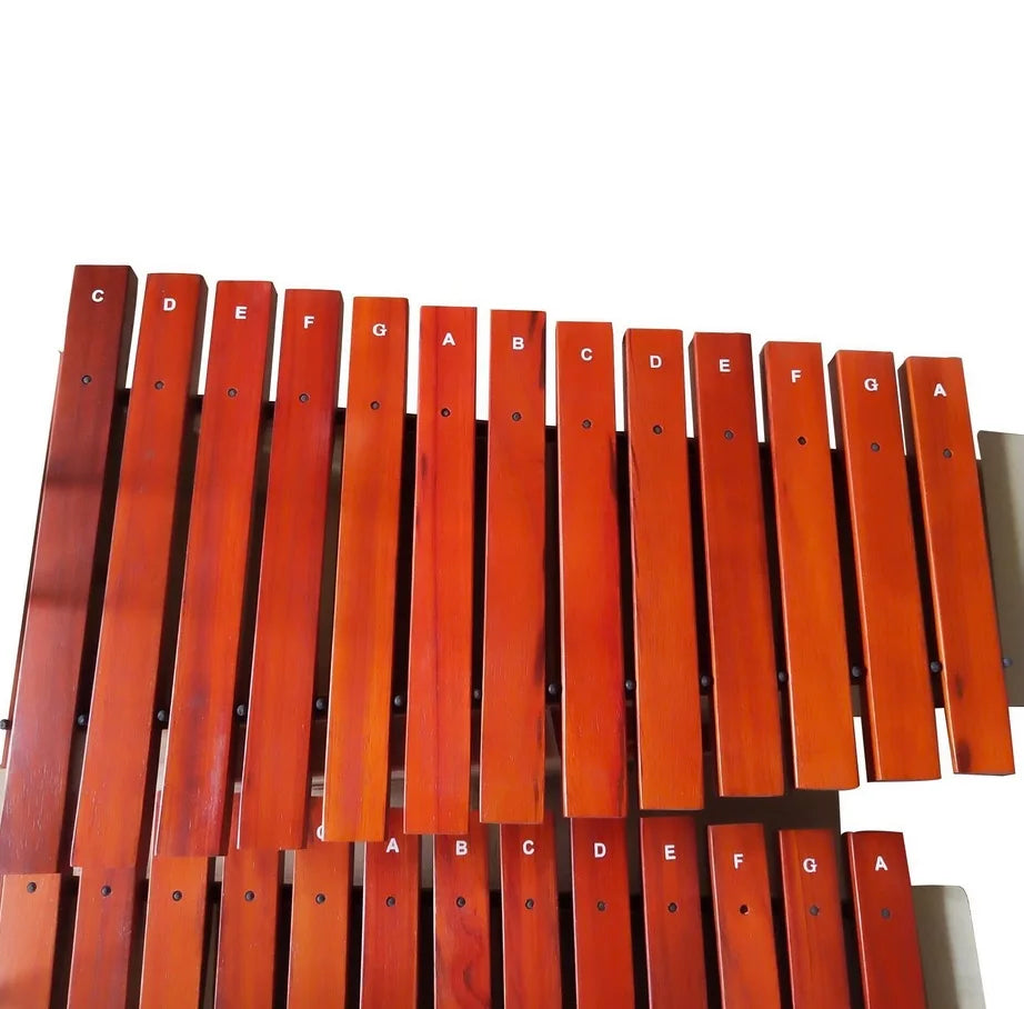 Electronic musical instruments Xylophone 13 tones Complete set includes Treble, midrange and bass tonal modification Box type percussion instrument