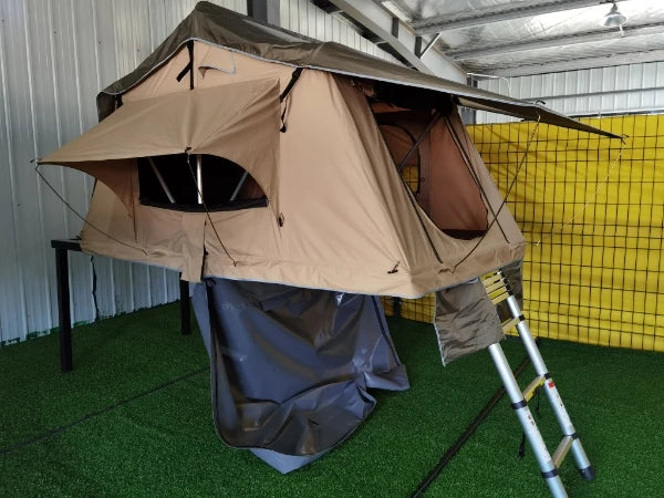 Y Ronix vehicle SUV pickup top roof and side tent Factory Supply Aluminum Folding Roof Top Tent for Camping