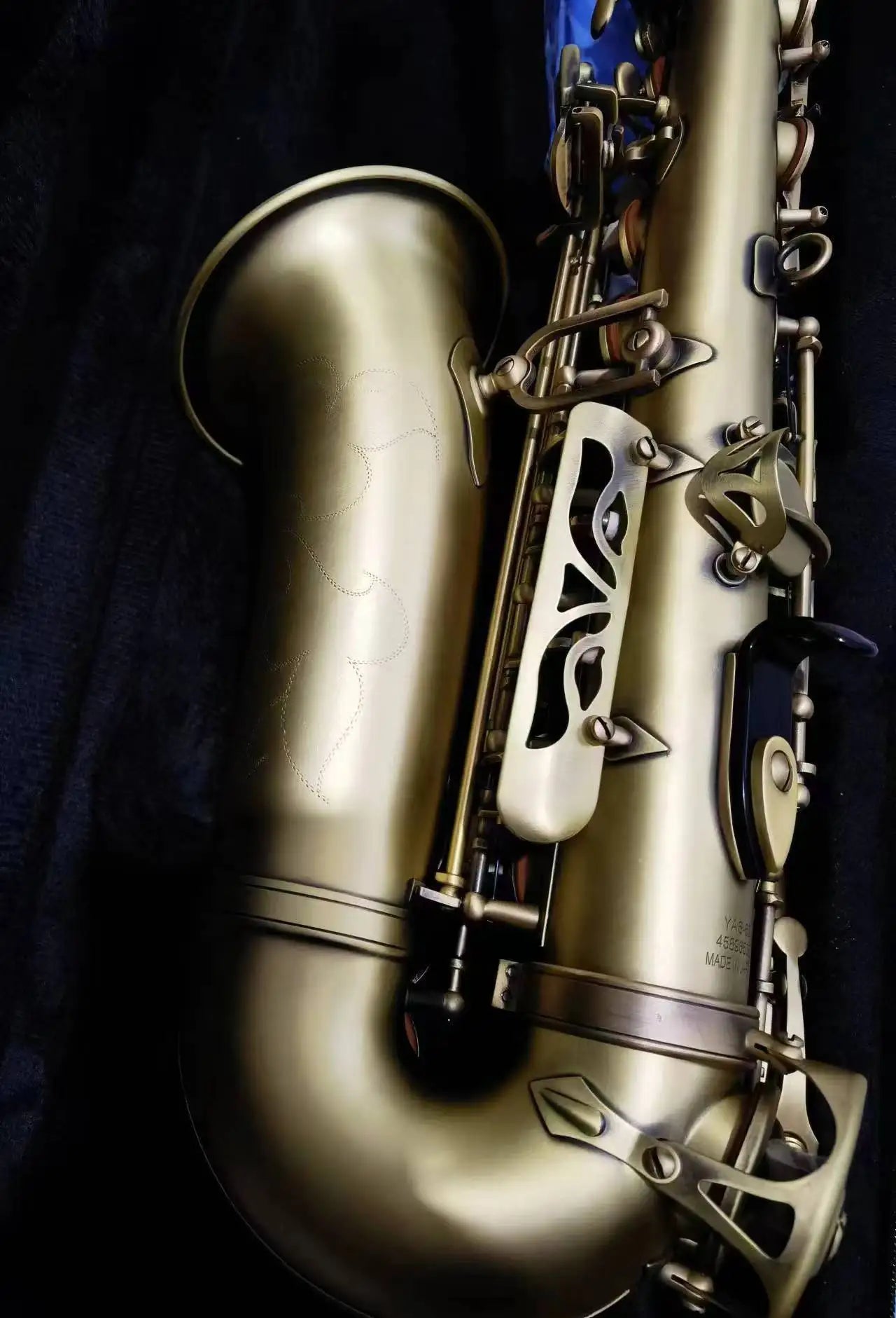 YAS-62 alto saxophone, Retro Technology Wind Instrument, Brass Manufacturing, Full Set of Accessories, Real-Time Photograe