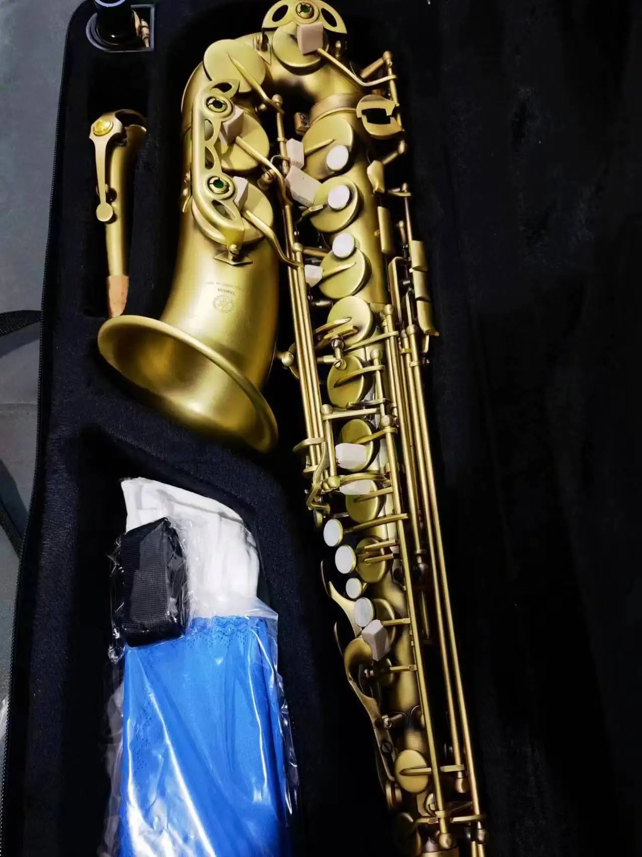 YAS-62 alto saxophone, Retro Technology Wind Instrument, Brass Manufacturing, Full Set of Accessories, Real-Time Photograe