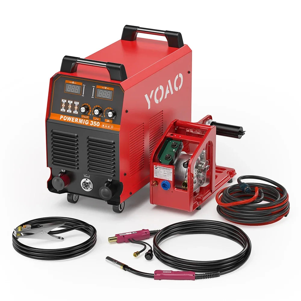 YOAO Heavy Duty Mig Welding Equipment MIG-350 Gas Shielded Arc Welding Mig Welding Machine Gas And Gasless