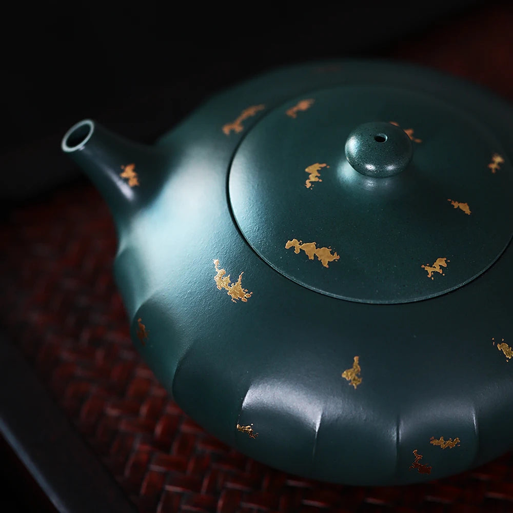 |Yihuchun high-end collection grade Yixing purple clay pot famous pure manual tea pot raw ore Sumatra qingherun