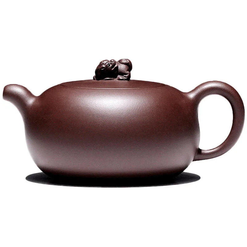 Yixing Pure Handmade Set Master Grade High End Original Mine Purple Clay Soaking Tea Single Pot Gift