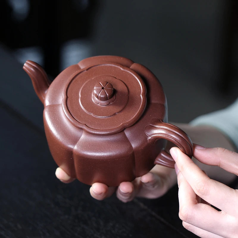 Yixing Purple Clay Pot Pure Handmade High Grade Tea Set Original Mine Home Collection Bottom Tank Clear Soaking