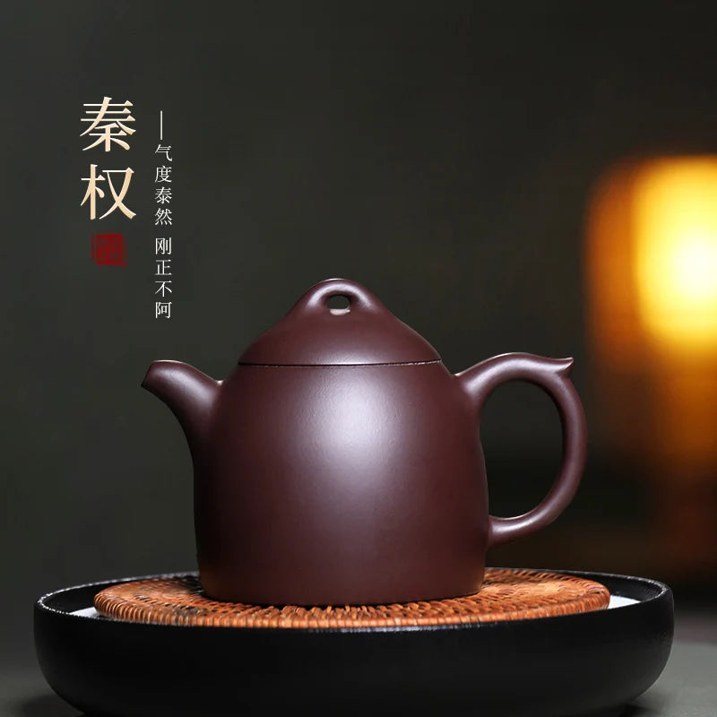 Yixing Purple Clay Pot, Pure Handmade Master LeveL HouseHold HigH-end Mineral PurPle Clay HealtH Tea Pot, Is A Gift For Guests