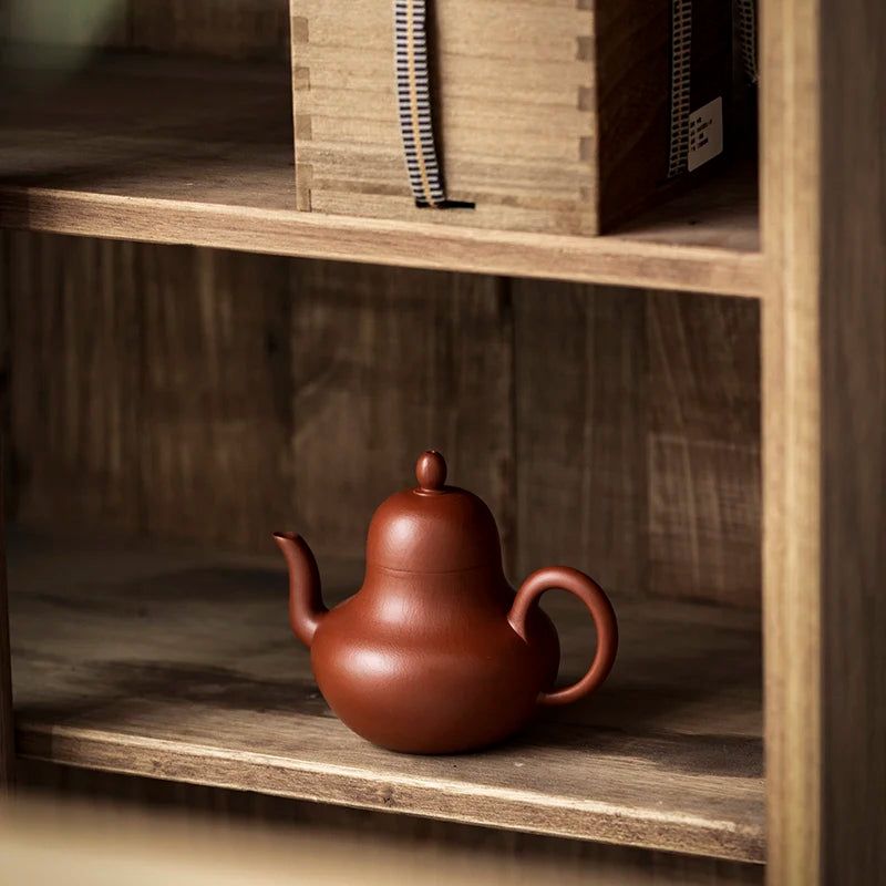 Yixing pot pure handmade purple sand pot small coal mine Zhu Ni Si Ting purple sand pot retro Chinese style ml