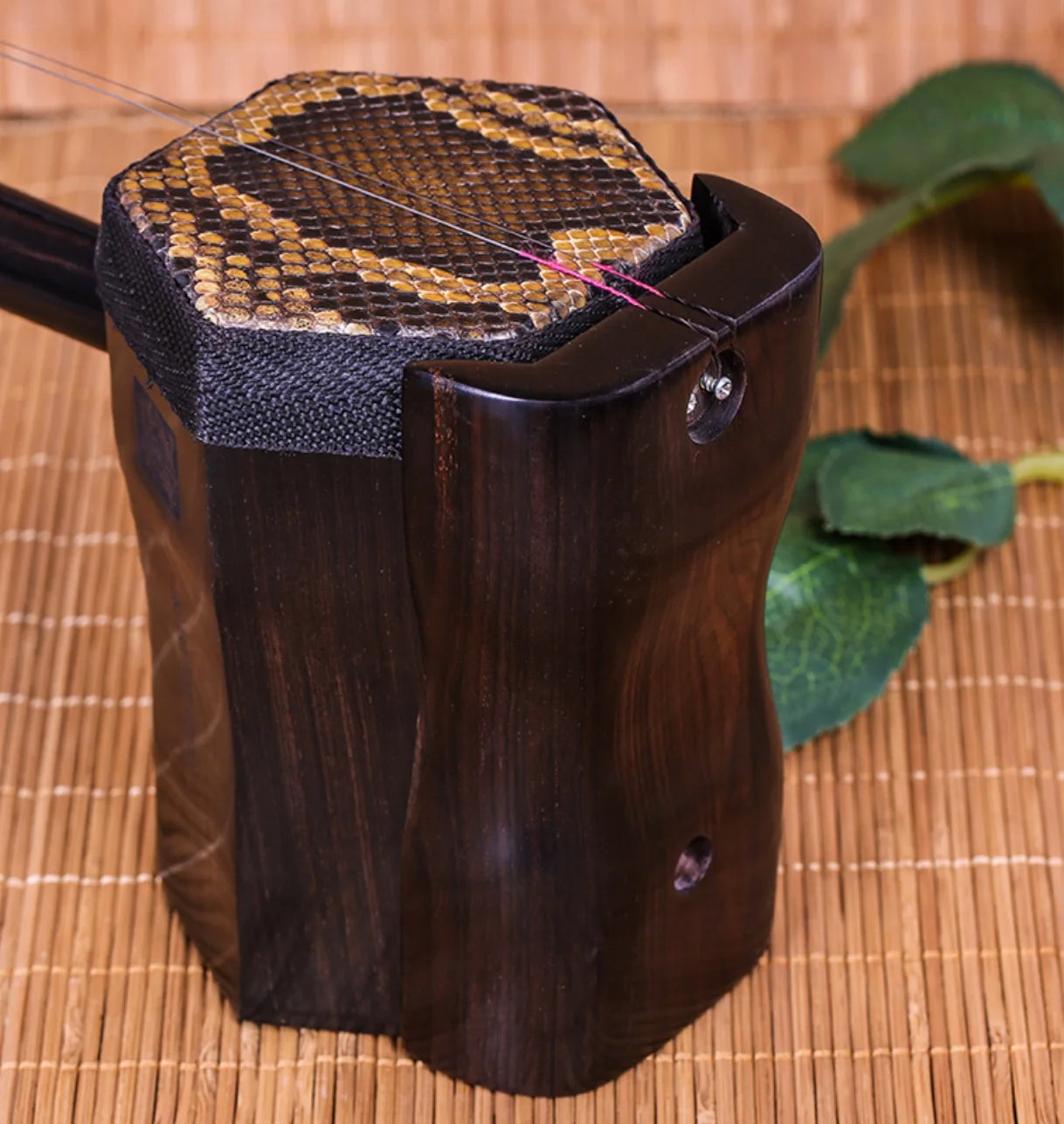Yue Hu Yue Opera Erhu Ebony dragon head carving Chinese string instrument