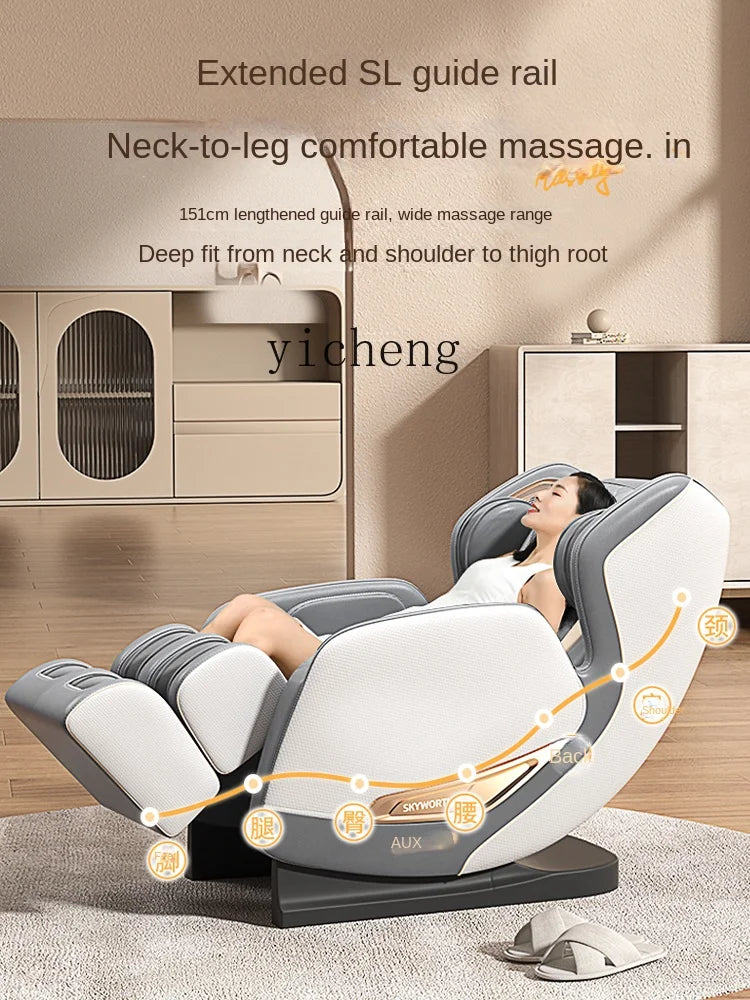 ZC Massage Chair Home Full Body Multifunctional Single Sofa Double SL Guide Rail Electric Small Smart Space Capsule