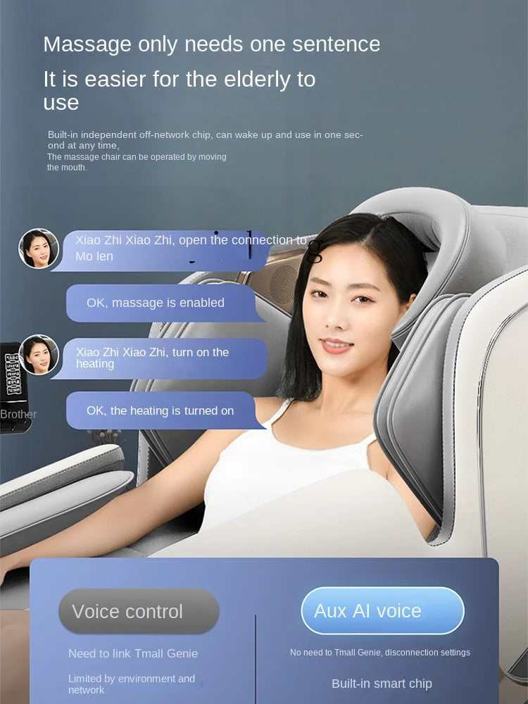 ZC Massage Chair Home Full Body Space Electric Cabin Smart Sofa Multifunctional Automatic