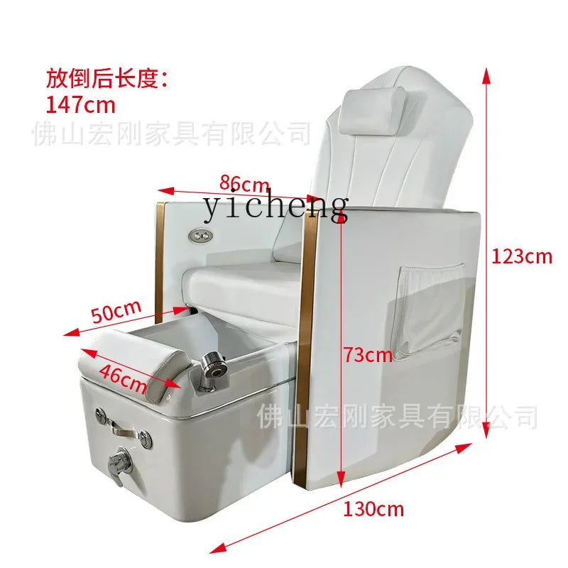 ZK Multifunctional Pedicure Manicure Foot Massage Chair Reclining Massage Smart Space Capsule Sofa Cross-Border Hotel Salon