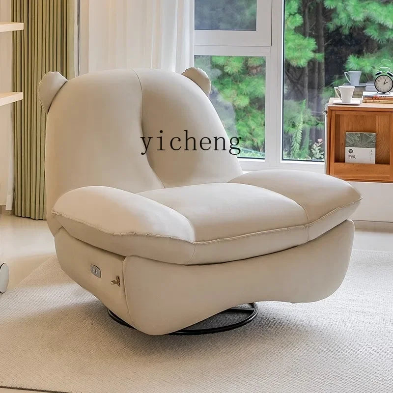 ZK Single Sofa Living Room Creative Sofa Lazy Rocking Chair Sleeping and Lying Smart Massage Chair