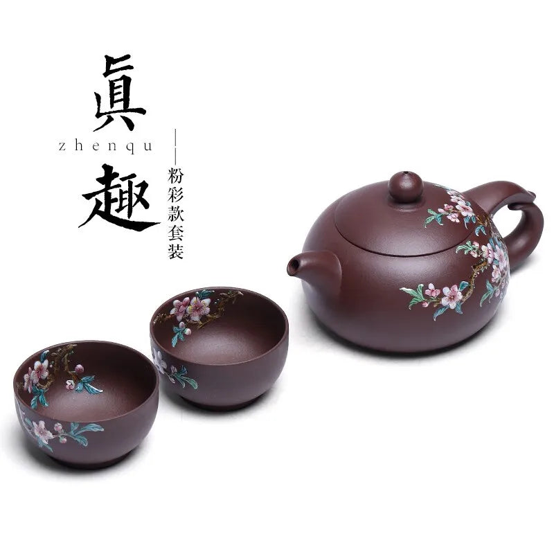 Zanghutianxia Researcher Level Senior Industrial Artist-Zhu Dan Enamel Color Collection Heavy Device Authentic Pot 150ml