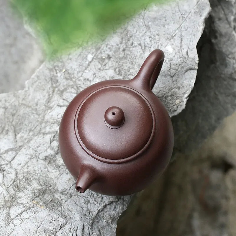 Zanghutianxia Yixing Famous Teapot Tea Set Handmade Teapot Single Teapot Raw Ore Purple Clay Teapot Chopsticks Pot Chopsticks Po