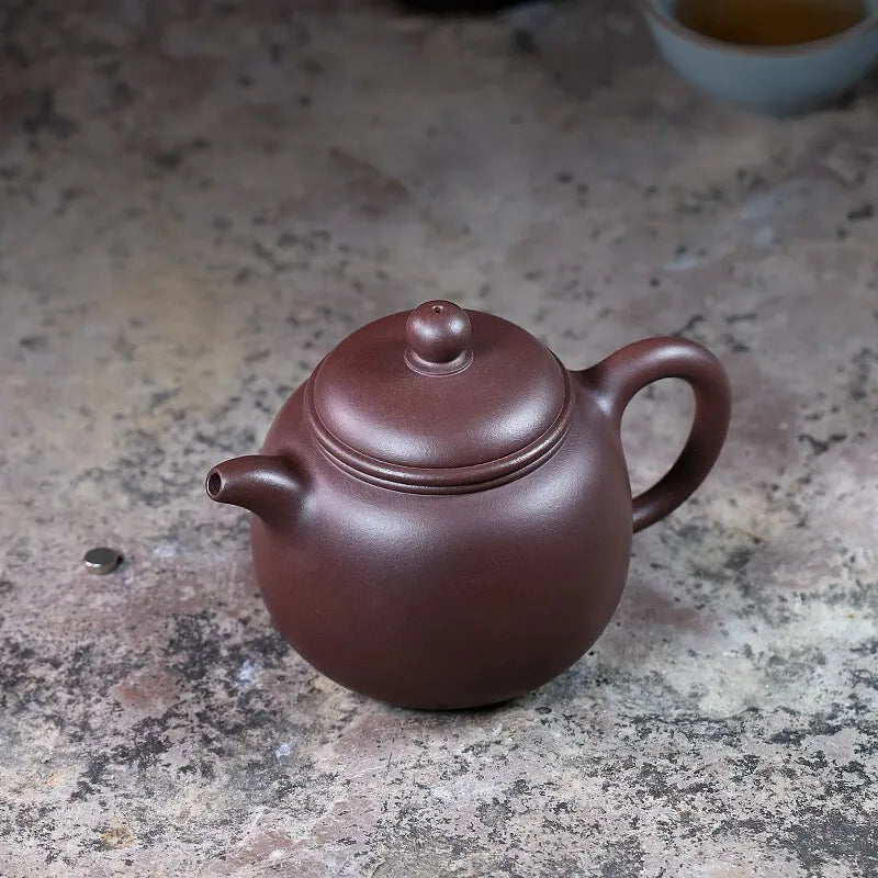 Zanghutianxia Yixing Famous Teapot Tea Set Handmade Teapot Single Teapot Raw Ore Purple Clay Teapot Chopsticks Pot Chopsticks Po