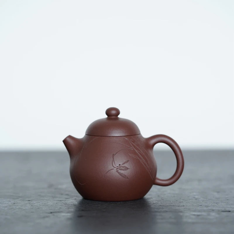 Zen Yuantang Yixing Handmade Purple Clay Pot Kombucha Teapot Sketch Pot Raw Ore Bottom Trough Height Wentan Teapot