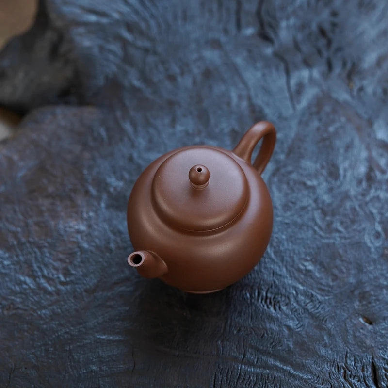 Zen Yuantang Yixing Handmade Purple Clay Pot No. 4 Jingyuan Mine Old Yixing Clay Retro Chinese Style Nanzhou Gaoshi Pot