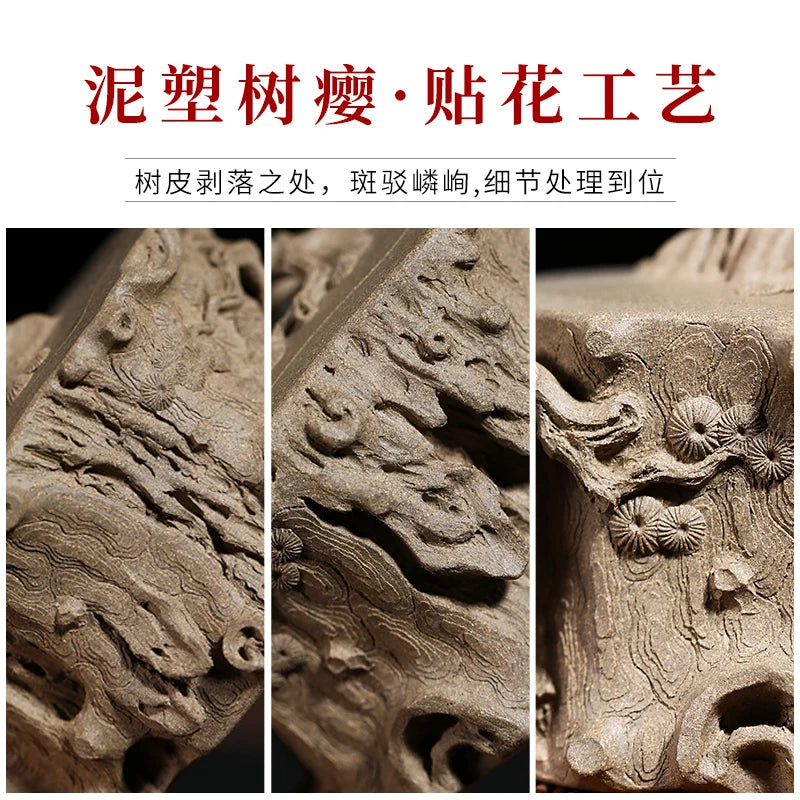 |are recommended by pure manual pot teapot undressed ore section of clay pot pot of pine stump pile kung fu tea set