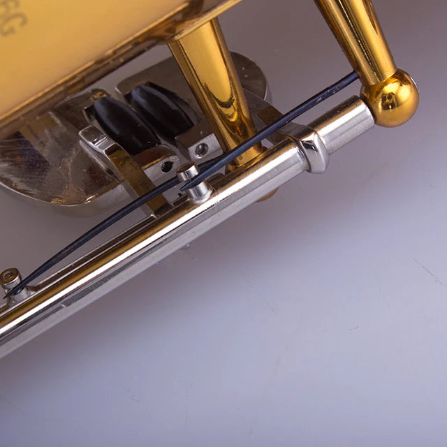 bB Tone gold lacquer Body and nickel plated keys Material Professional Good Quality Tenor Saxophone sax