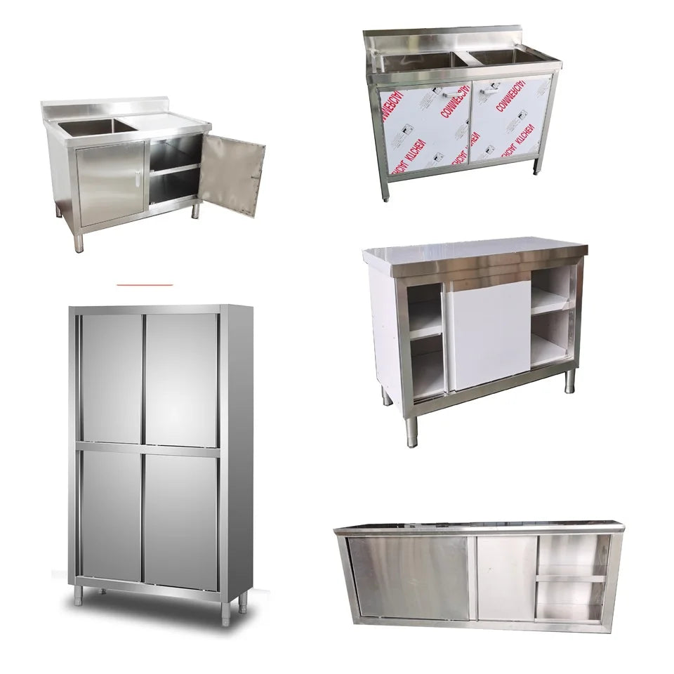 best selling restaurant equipment custom pantry organizer unit storage cabinet workbench