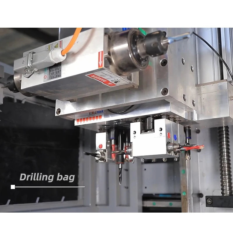 china auto tool change atc cnc router 1325 1530 9kw woodworking kitchen cabinet door making machine with drilling saw