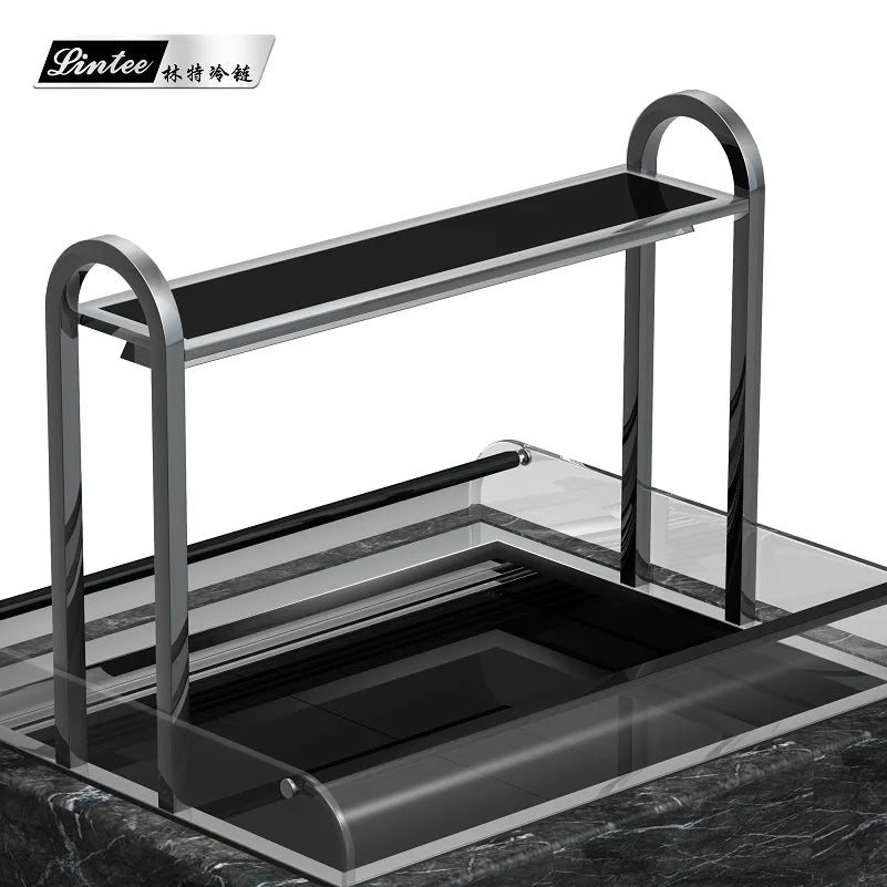 commercial refrigeration equipment vertical display cake refrigerator showcase bakery cooler