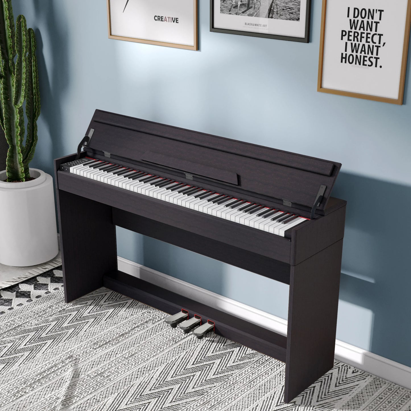 digital piano 88 weighted keys digital piano electric piano midi controller keyboard