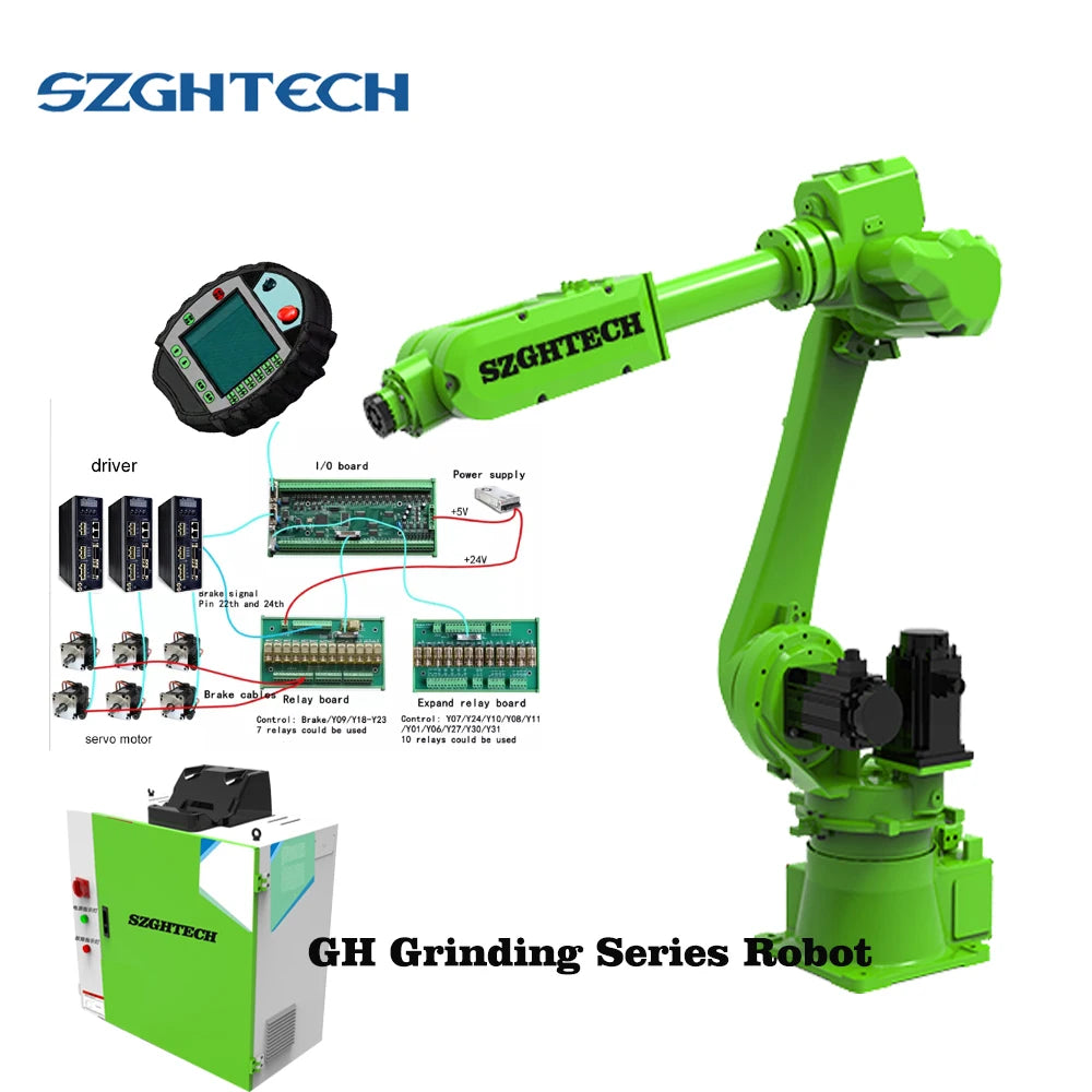 for wholesales automatic Robot Welding Arm for Industrial 6 axis 6kg Robot Welding Arm