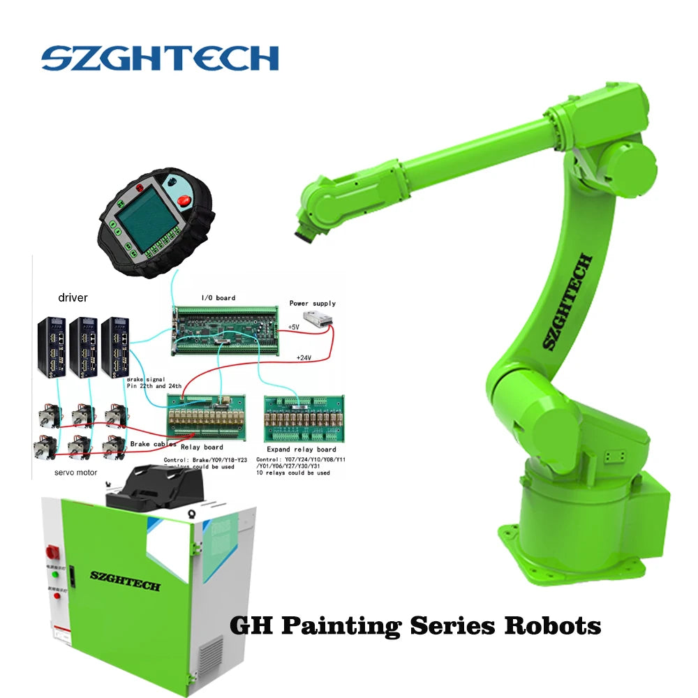for wholesales automatic Robot Welding Arm for Industrial 6 axis 6kg Robot Welding Arm