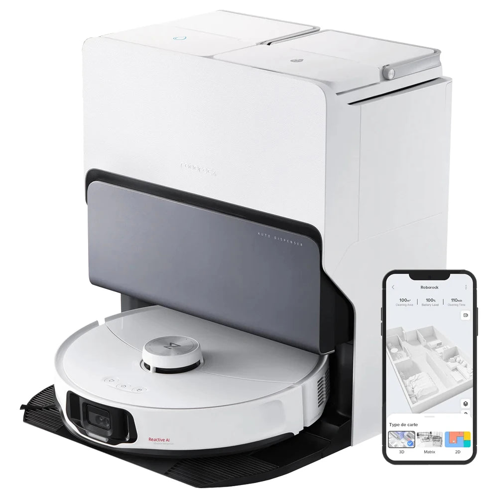 【global version】Roborock S8 maxV ultra Robot vacuum cleaner 10000 Pa with Auto mop washing drying Dust emptying