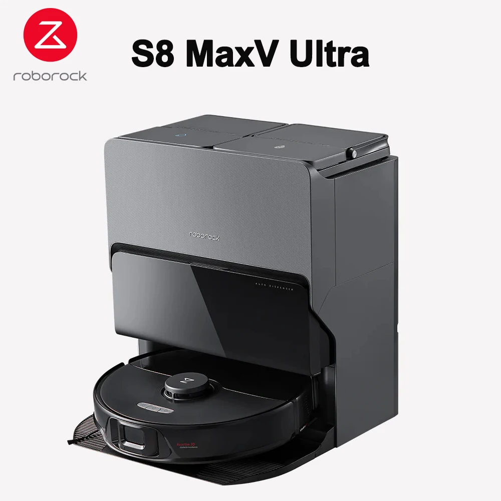 【global version】Roborock S8 maxV ultra Robot vacuum cleaner 10000 Pa with Auto mop washing drying Dust emptying