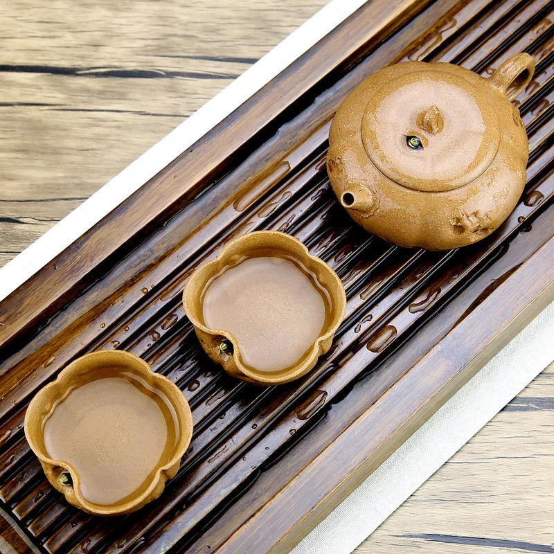 |hidden TaoFu boutique yixing are recommended by the manual kung fu tea set period of mud pumpkin pot of the teapot