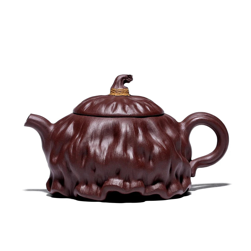 |hidden TaoFu yixing are recommended by Liao Qingqing lotus POTS all hand lotus seed undressed ore teapot the teapot