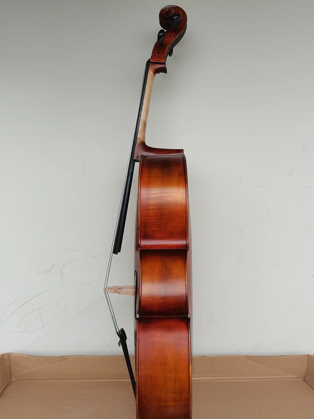 MMOOKA high-grade Montagnana Cello Europe spruce Wide body cello 4/4 handmade Vintage Oily Varnish varnish Adult Stringed instrument