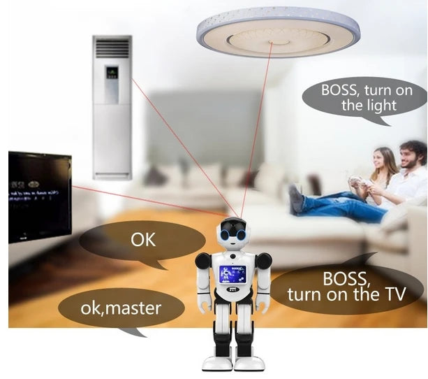 high technology smart robot innovative 17 Degrees of Freedom intelligent automatic Humanoid Programmable