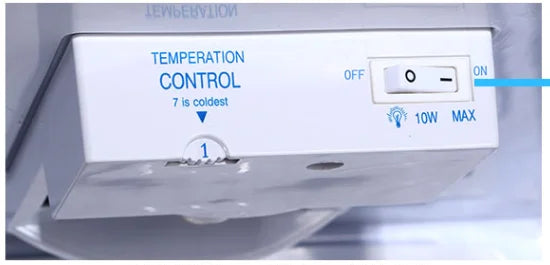 mini glass door beverage display fridge refrigerator