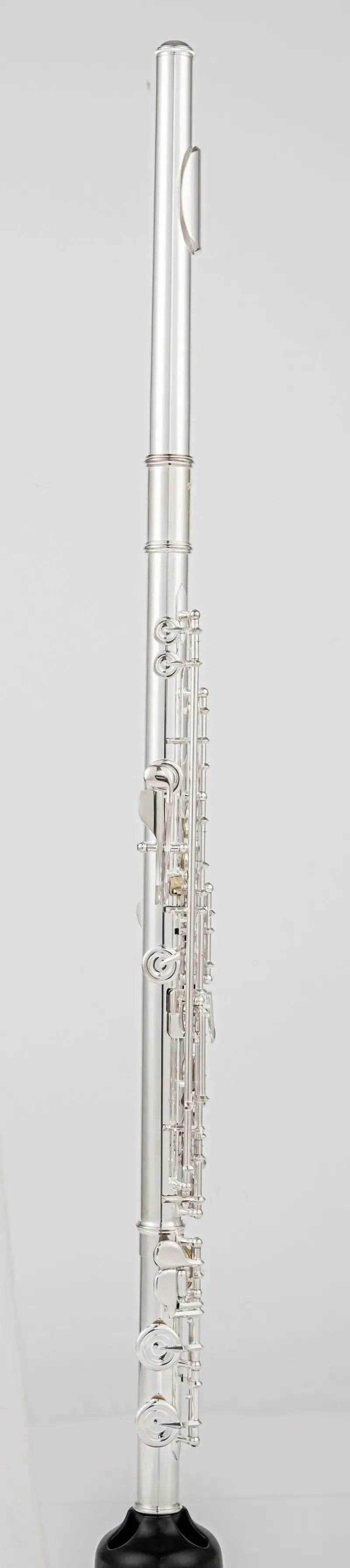 MMOOKA muramatsu Flute Professional Cupronickel Opening C Key 16 Hole Flute Silver Plated Musical Instruments With Case and Accessories