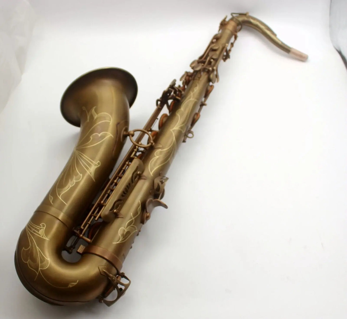 music pro use Vintage antique unlacquered Mark VI style tenor saxophone