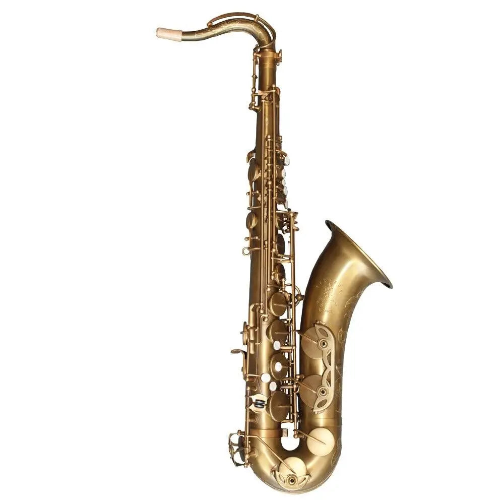 music pro use Vintage antique unlacquered Mark VI style tenor saxophone