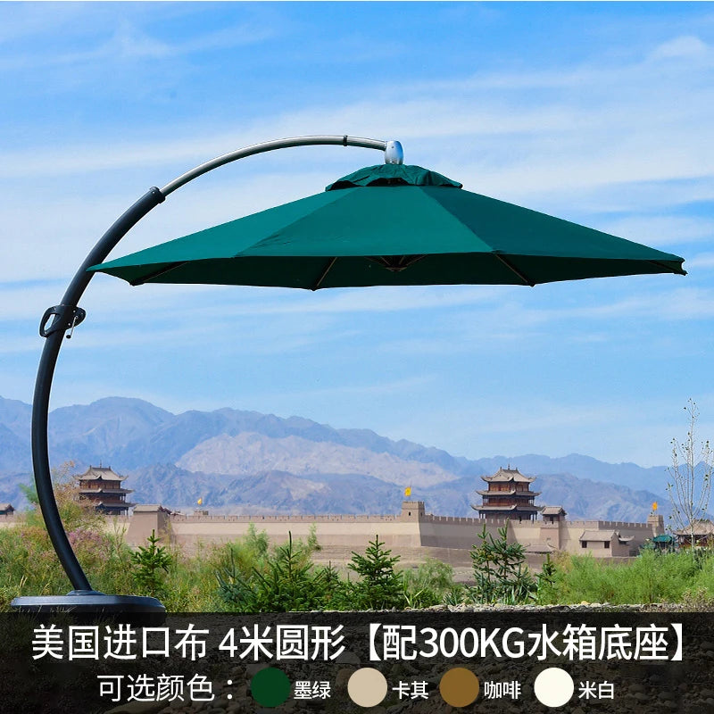 outdoor sun umbrella garden with lights roman umbrella outdoor solar umbrella balcony terrace sunshade