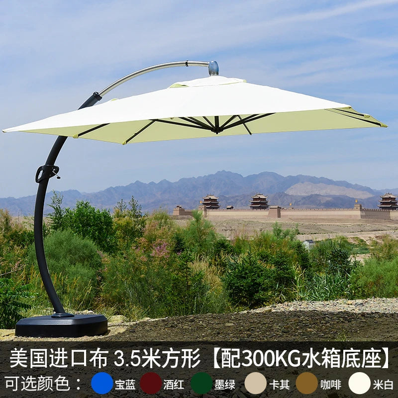 outdoor sun umbrella garden with lights roman umbrella outdoor solar umbrella balcony terrace sunshade