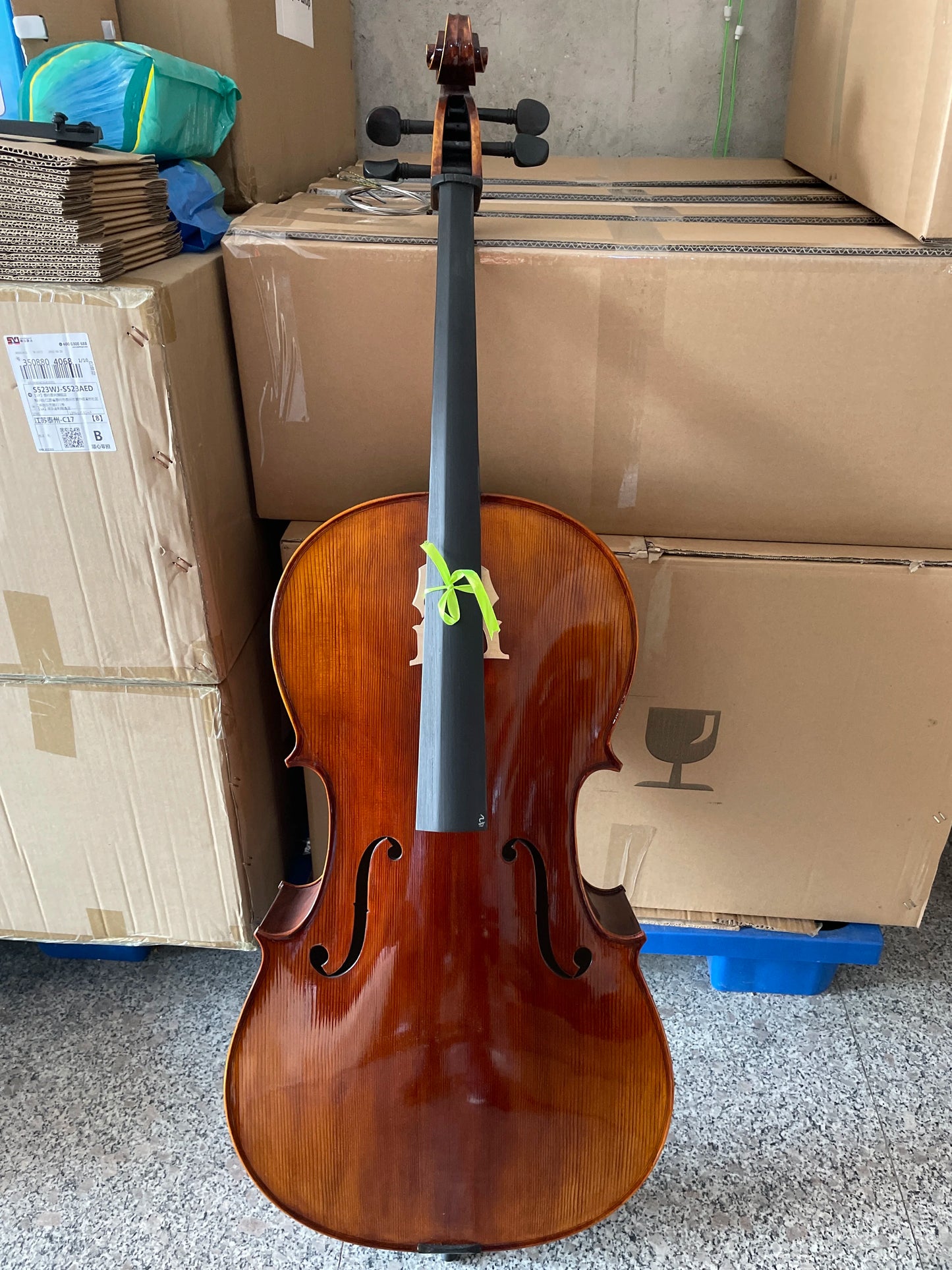 MMOOKA purely handmade Retro antique Cello 4/4 Natural Flamed Grade AAA Spruce Panel Violon Cello Musical Instruments With accessories