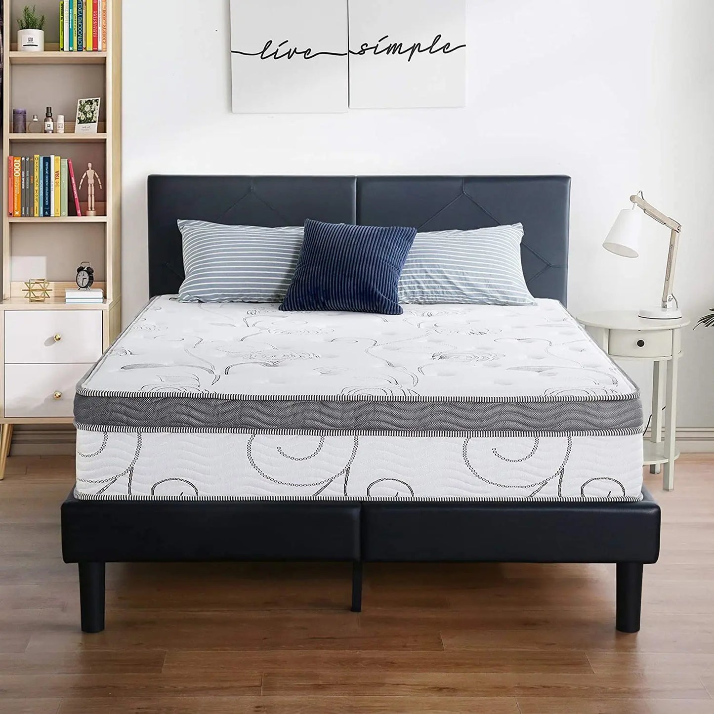 spring latex hotel mattress double best latex memory foam pocket coil bed box spring mattress gel memory foam