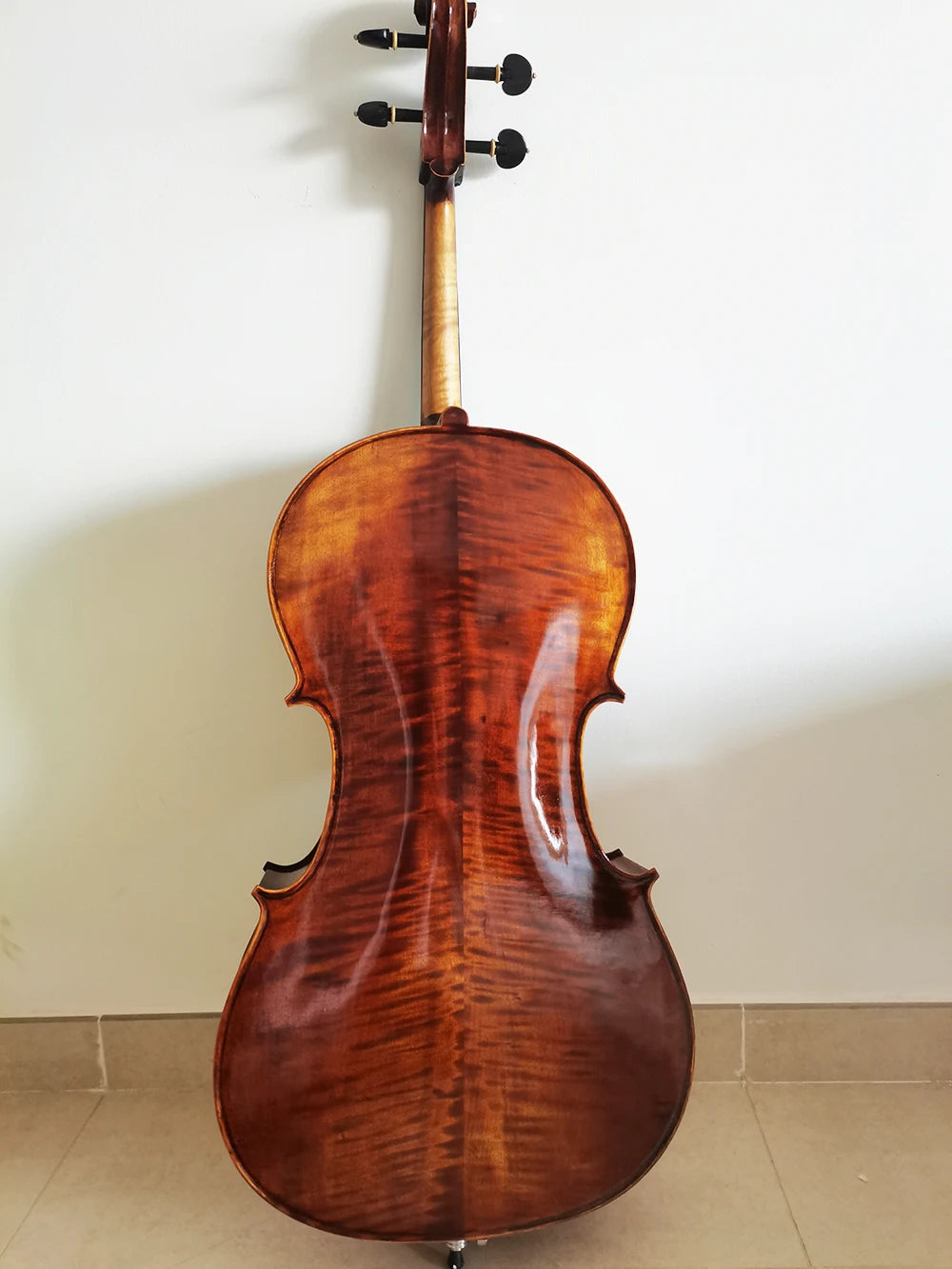 MMOOKA superior quality solid wood handmade cello 4/4 Maple back side panel cello stringed instrument beginner professional violoncello