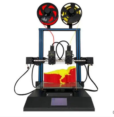 two-color dual-nozzle 3D printer Home large-scale industrial-grade high-precision commercial maker education DIY