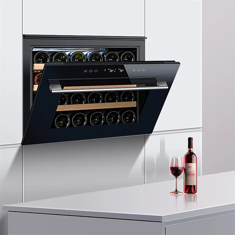 wine refrigeratorwine chillerstainless steelbottle cooler fridgewine fridge built inHang on the wall wine chiller