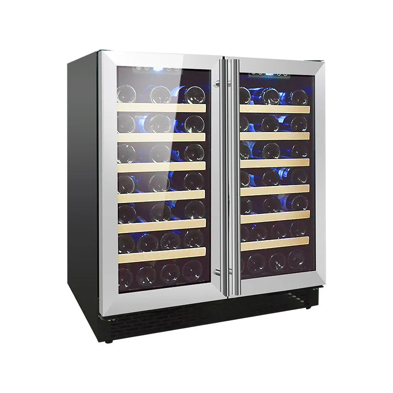 wineThermostatic Red Wine Cabinet Household Red Wine Cabinet Mini Air Cooled Frost Free Intelligent Refrigeration Factory