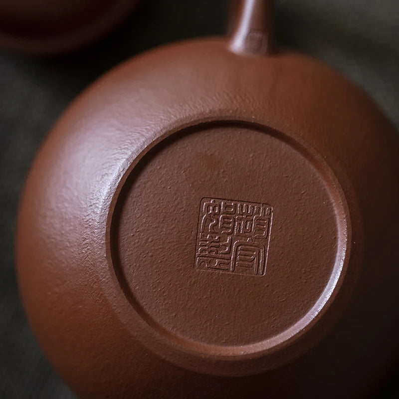 】 yixing undressed ore handmade Zhao Zhuang zhu mud let day tea are recommended small single pot of archaize system