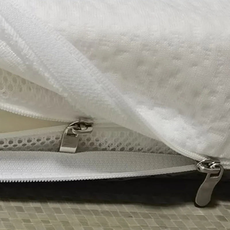 zipper hotel latex mattress full size molblly foldable floor tatami mattresses bedroom core sleep colchon home furniture