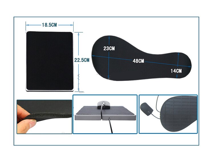 Full Motion Reclining Chair + Monitor Keyboard Holder +Chair Arm Clamp Elbow Wrist Support Mouse Pad for Game Office