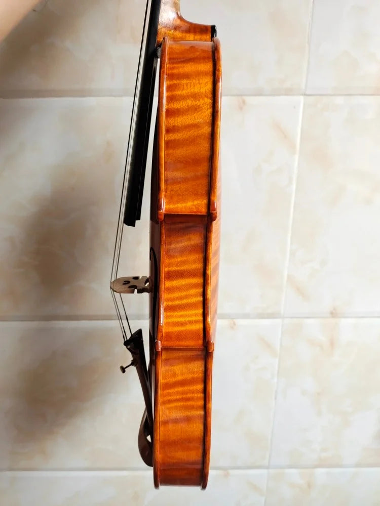 MMOOKA 100% hand painted ! A Great Stradivari Style 4/4 Violin! Master Tone! free case bow rosin violino accessories